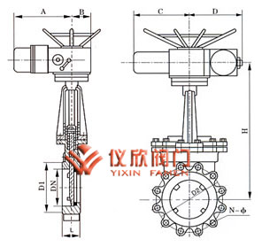 PZ973電動(dòng)刀型閘閥