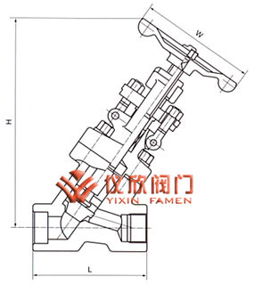 Y型鍛鋼截止閥