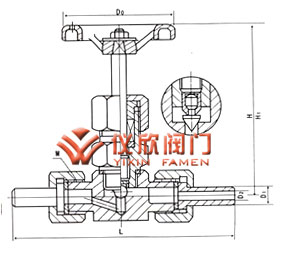 J23W針型閥